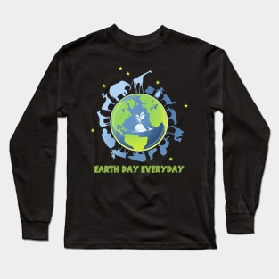 Earth day every day Long Sleeve T-Shirt